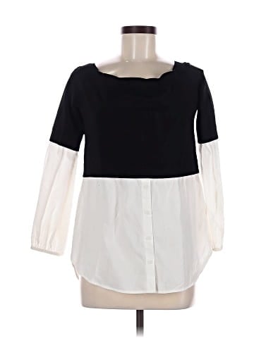 Trouve 3/4 Sleeve Blouse (view 1)