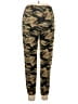 Glam 100% Polyester Camo Green Casual Pants Size L - photo 2