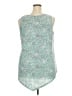 Amana Teal Sleeveless Blouse Size 3X - photo 1
