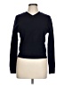 Zara 100% Lana Wool Blue Wool Pullover Sweater Size L - photo 1