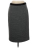 Classiques Entier Chevron-herringbone Gray Formal Skirt Size 8 - photo 1