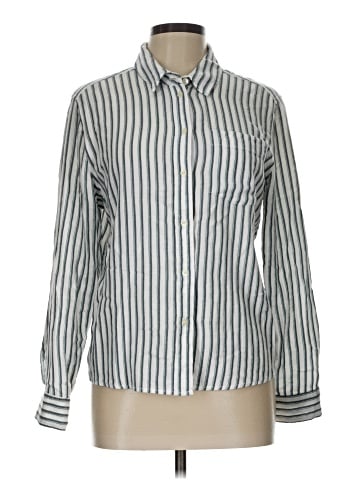 CALVIN KLEIN JEANS Long Sleeve Button-Down Shirt (view 1)