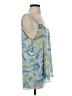 Zac & Rachel 100% Polyester Blue Sleeveless Blouse Size S - photo 4
