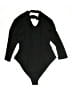No Comment Black Bodysuit Size 2X - photo 1