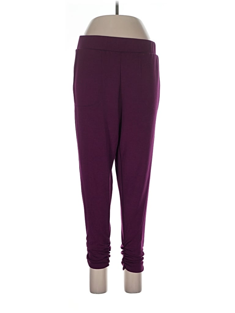 Pre-owned Studio By Torrid Active Pants In Purple