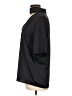 Theory 100% Polyester Black Short Sleeve Blouse Size L - photo 5