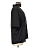Theory 100% Polyester Black Short Sleeve Blouse Size L - photo 4