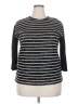 Weekend Max Mara Silver 3/4 Sleeve Top Size 2X - photo 1
