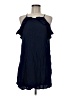 LoveRiche Solid Blue Casual Dress Size M - photo 1