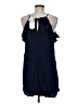 LoveRiche Solid Blue Casual Dress Size M - photo 2