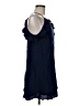 LoveRiche Solid Blue Casual Dress Size M - photo 4