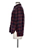 Jack Wills Plaid Burgundy Long Sleeve Button-Down Shirt Size 6 - photo 5