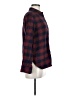 Jack Wills Plaid Burgundy Long Sleeve Button-Down Shirt Size 6 - photo 4