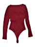 Klassy Network Burgundy Bodysuit Size M - photo 2