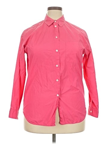 Samsoe Samsoe Long Sleeve Button-Down Shirt (view 1)