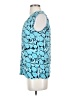 Crosby Blue Sleeveless Blouse Size S - photo 5