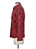 Tizzie Hearts Red Long Sleeve Blouse Size S - photo 5