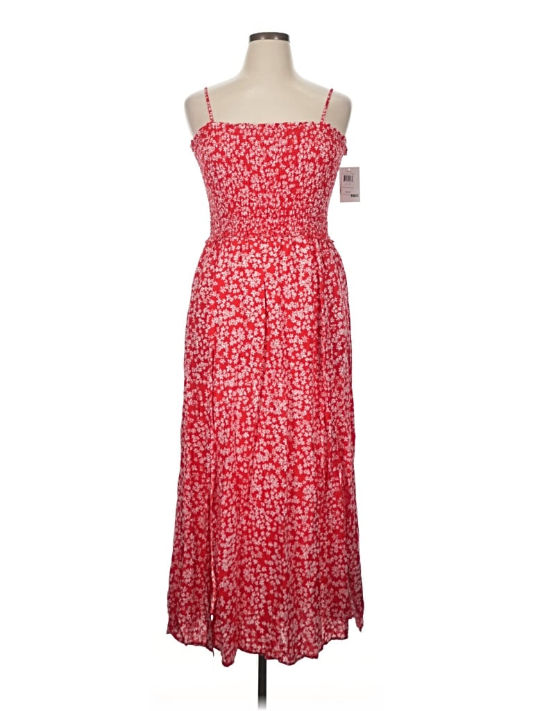 Assorted Brands Casual Dress In Red