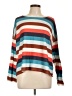 a.n.a. A New Approach Stripes Red Pullover Sweater Size L - photo 1
