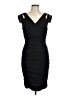 JS Collections 100% Polyester Black Cocktail Dress Size 10 - photo 1