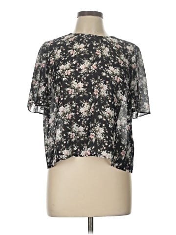 Club Monaco Short Sleeve Blouse (view 1)
