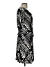 Veronica M. Graphic Black Casual Dress Size L - photo 4