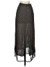 Merona 100% Polyester Polka Dots Black Formal Skirt Size 2 - photo 2