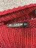 Shein Burgundy Turtleneck Sweater Size S - photo 7