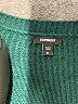 Express Solid Green Pullover Sweater Size XL - photo 7