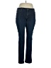 Levi's Solid Blue Jeans Size 14 - photo 1