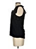Paige 100% Viscose Black Sleeveless Button-Down Shirt Size XS - photo 5