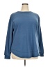 Fantaslook Blue Long Sleeve Top Size 2X - photo 1