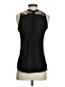 Design Lab Lord & Taylor 100% Polyester Orange Sleeveless Blouse Size S - photo 2