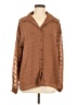 Unbranded Brown Long Sleeve Blouse Size M - photo 1