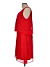 I.N. Studio 100% Polyester Solid Red Casual Dress Size 12 - photo 5