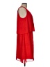 I.N. Studio 100% Polyester Solid Red Casual Dress Size 12 - photo 4