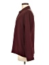 Express 100% Polyester Burgundy Long Sleeve Blouse Size M - photo 5