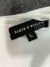 Slate & Willow Solid Silver Casual Dress Size L - photo 7