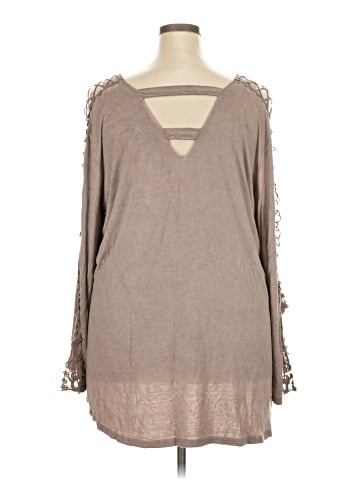 Indigo Thread Co. Long Sleeve Blouse (view 2)