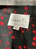 Compli K 100% Polyester Hearts Black Casual Dress Size XS - photo 7