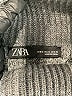 Zara Color Block Gray Turtleneck Sweater Size M - photo 7