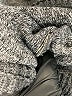 Zara Color Block Gray Turtleneck Sweater Size M - photo 8