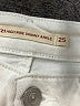 Levi's Hearts White Jeans Size 25 waist - photo 4