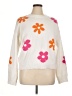 Unbranded 100% Polyester Floral White Pullover Sweater Size XL - photo 1
