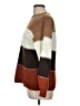 Angashion Color Block Brown Pullover Sweater Size M - photo 5