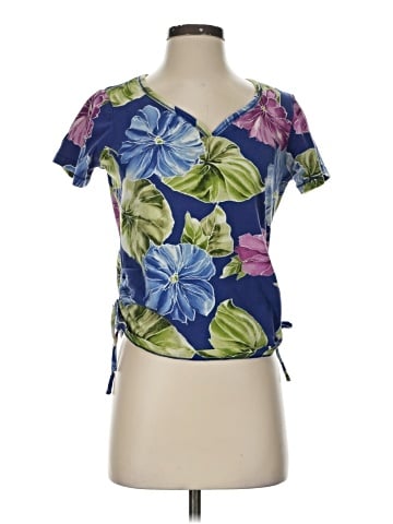 Caribbean Joe Short Sleeve Top (view 1)