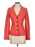 St. John Tweed Orange Wool Blazer Size 4 - photo 1