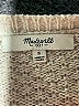 Madewell Metallic Tan Pullover Sweater Size S - photo 7