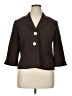 Studio 1 100% Polyester Brown Blazer Size 16 (petite) - photo 1
