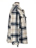 Thread & Supply 100% Polyester Plaid Blue Long Sleeve Blouse Size 1X - photo 4